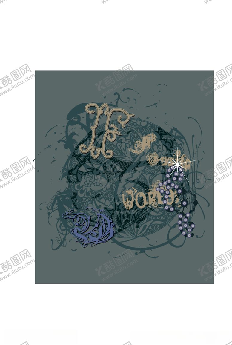 编号：77824110050822125899【酷图网】源文件下载-服装印花