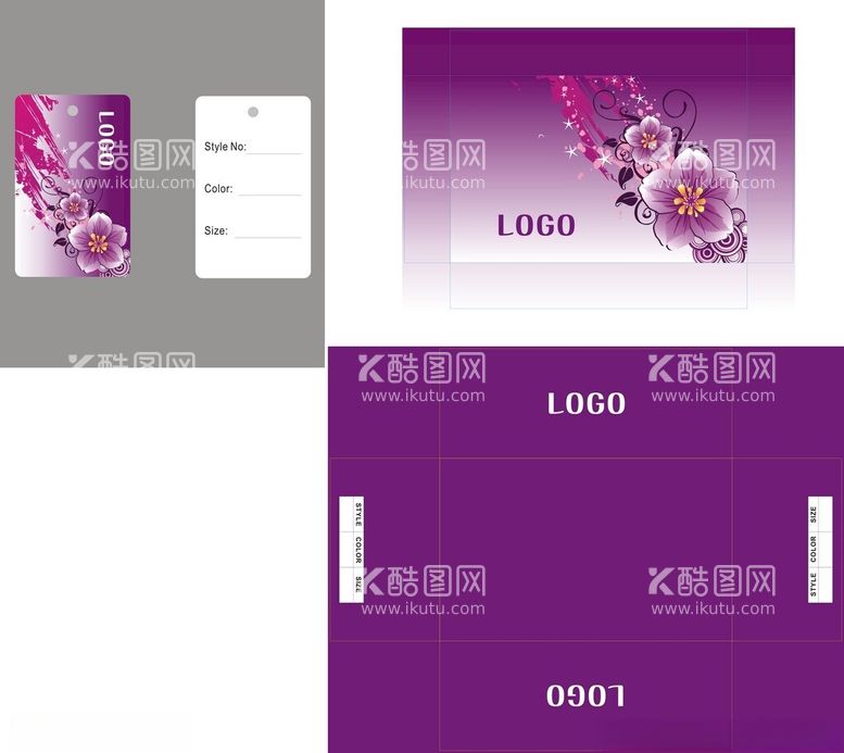 编号：36946602162055581623【酷图网】源文件下载-吊牌鞋盒设计