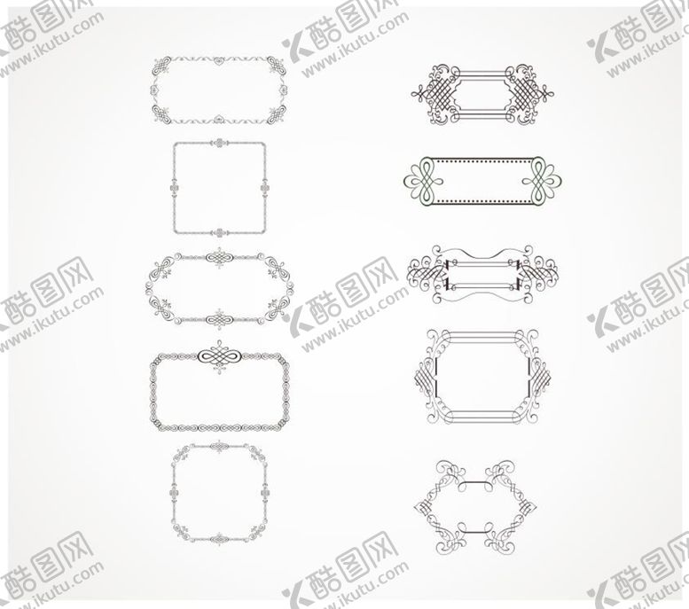 编号：34573702130324139228【酷图网】源文件下载-欧式花边画框