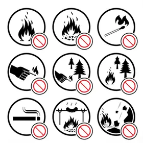 安全标志矢量素材