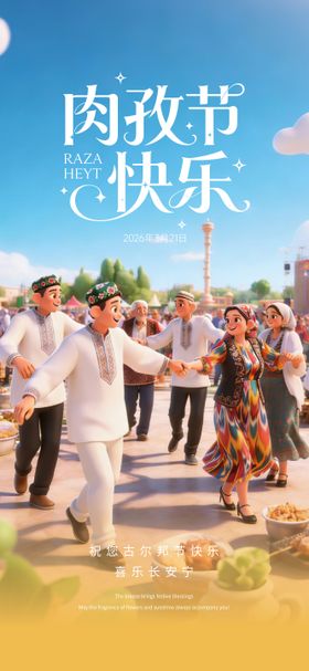肉孜节海报