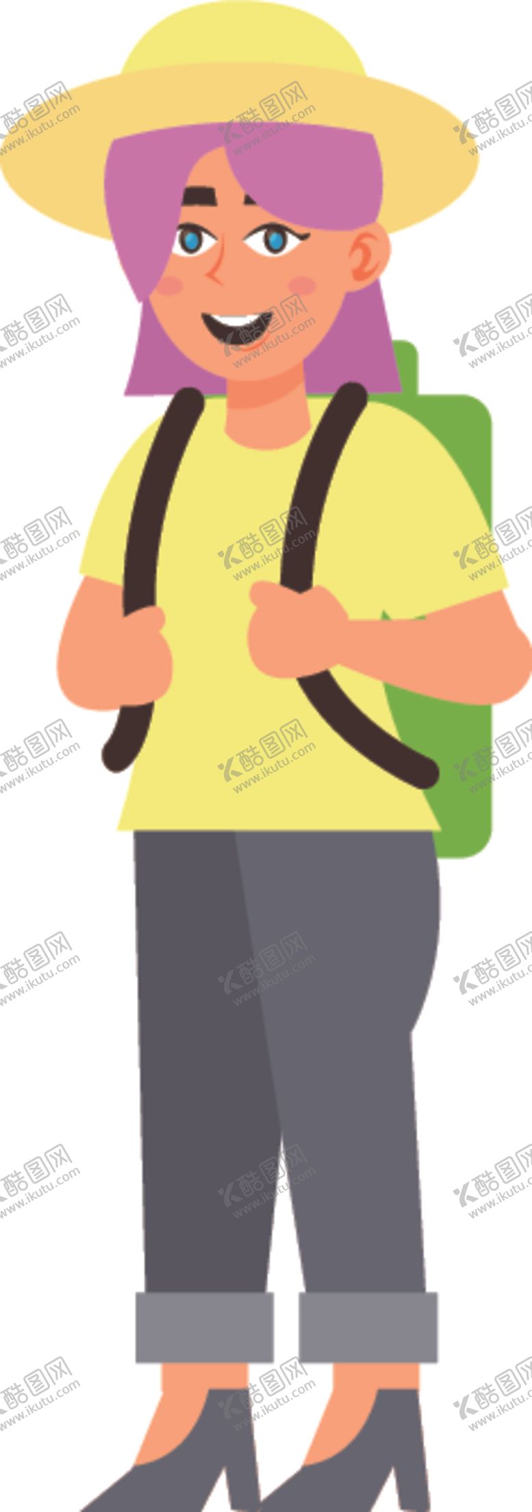 编号：33107804171316285878【酷图网】源文件下载-旅客游客