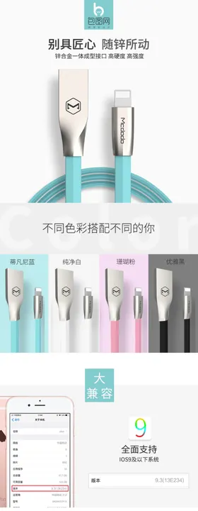电子海报科技详情模板