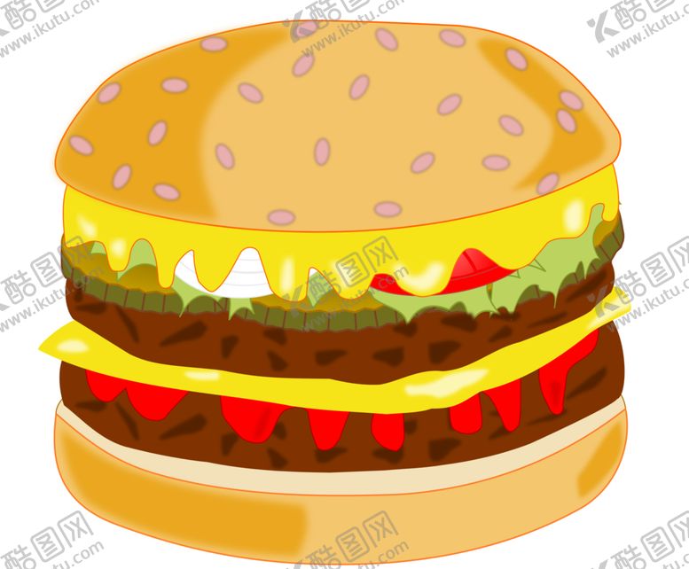 编号：28808209281612165536【酷图网】源文件下载-汉堡包