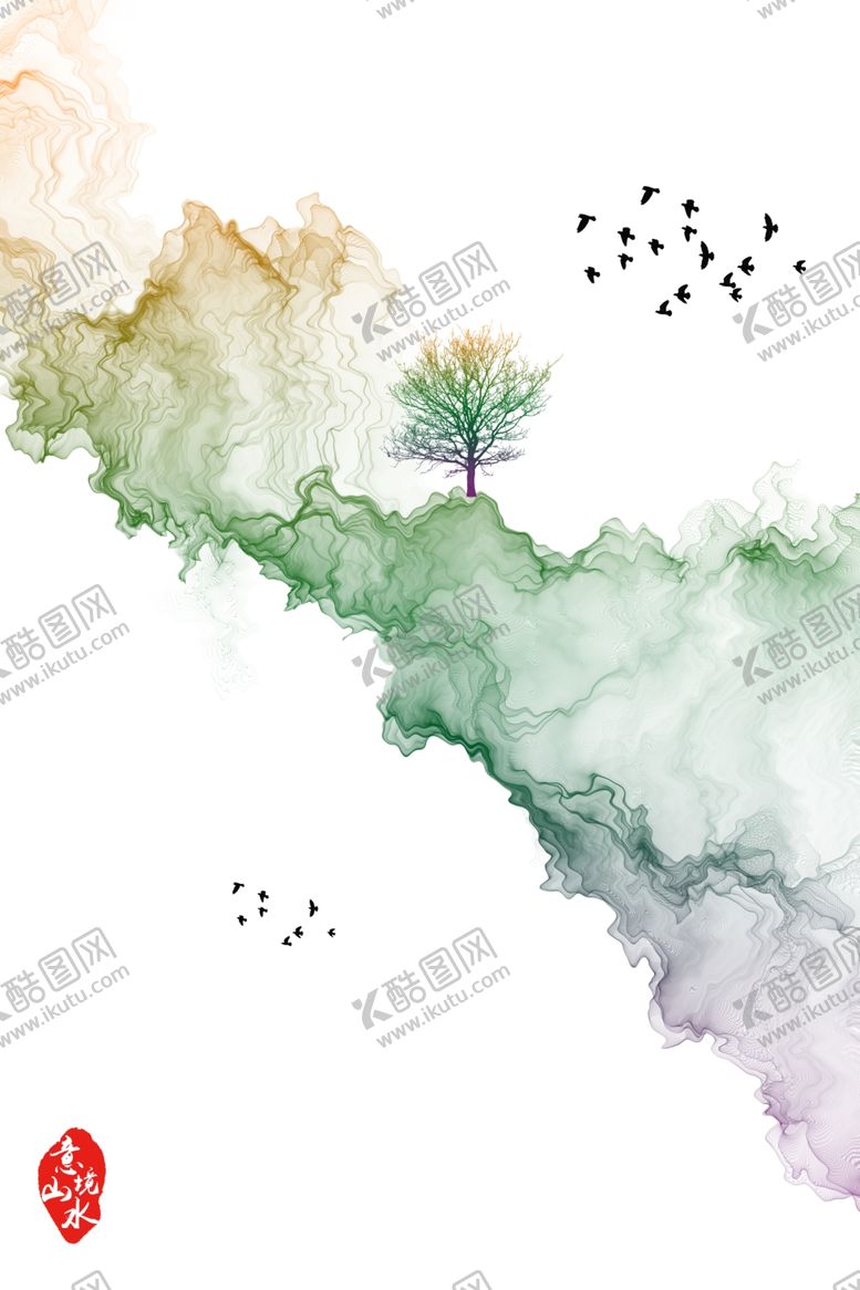 编号：53293909102259555439【酷图网】源文件下载-新中式挂画