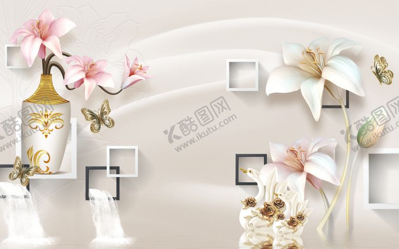 编号：65063910081900344598【酷图网】源文件下载-欧式简约背景