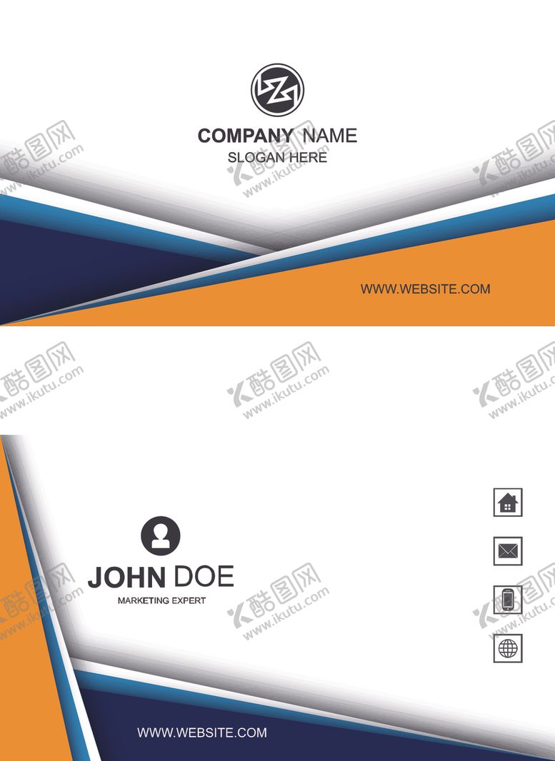 编号：13331709140724087470【酷图网】源文件下载-矢量名片模板