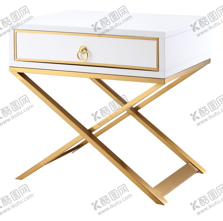 编号：48949305131341409197【酷图网】源文件下载-床头柜高清图片家具轻奢床