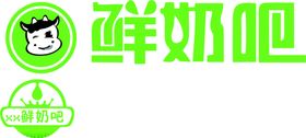 奶吧logo