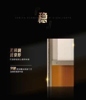 窄框门工艺海报banner