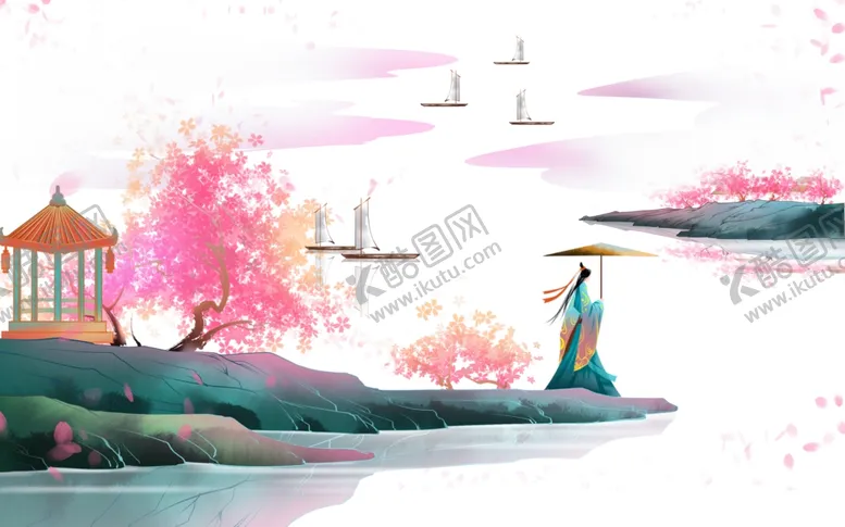 编号：42534702220124372798【酷图网】源文件下载-古风中国风背景