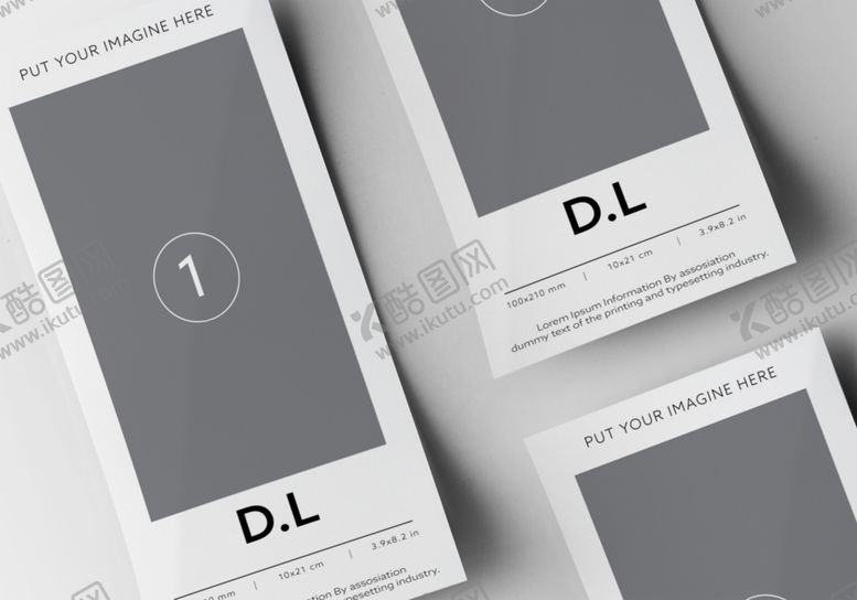 编号：32973309210112585707【酷图网】源文件下载-传单折页贴图样机常规物料