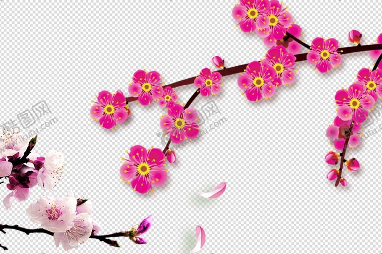 编号：67944509190853377825【酷图网】源文件下载-桃花桃花花枝花开