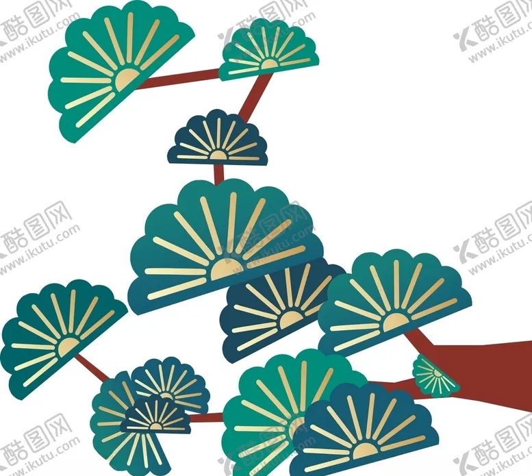 编号：94313504281551049165【酷图网】源文件下载-迎客松