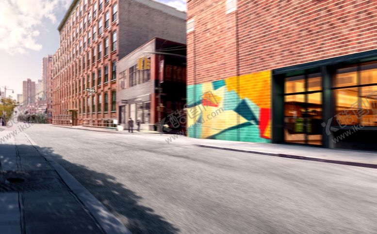 编号：72056209300034403305【酷图网】源文件下载-CT4街区背景图