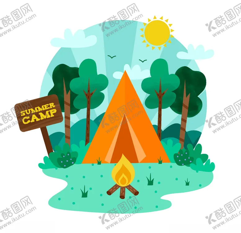 编号：57073506292242001364【酷图网】源文件下载-野营