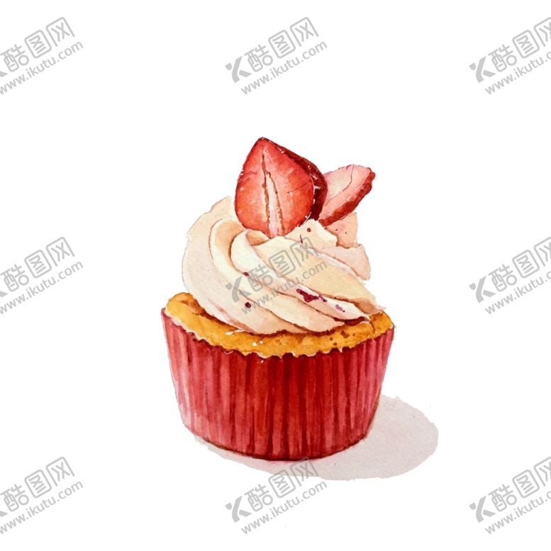 编号：26007109141405209363【酷图网】源文件下载-手绘蛋糕