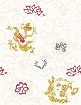 小碎花手绘卉大牌