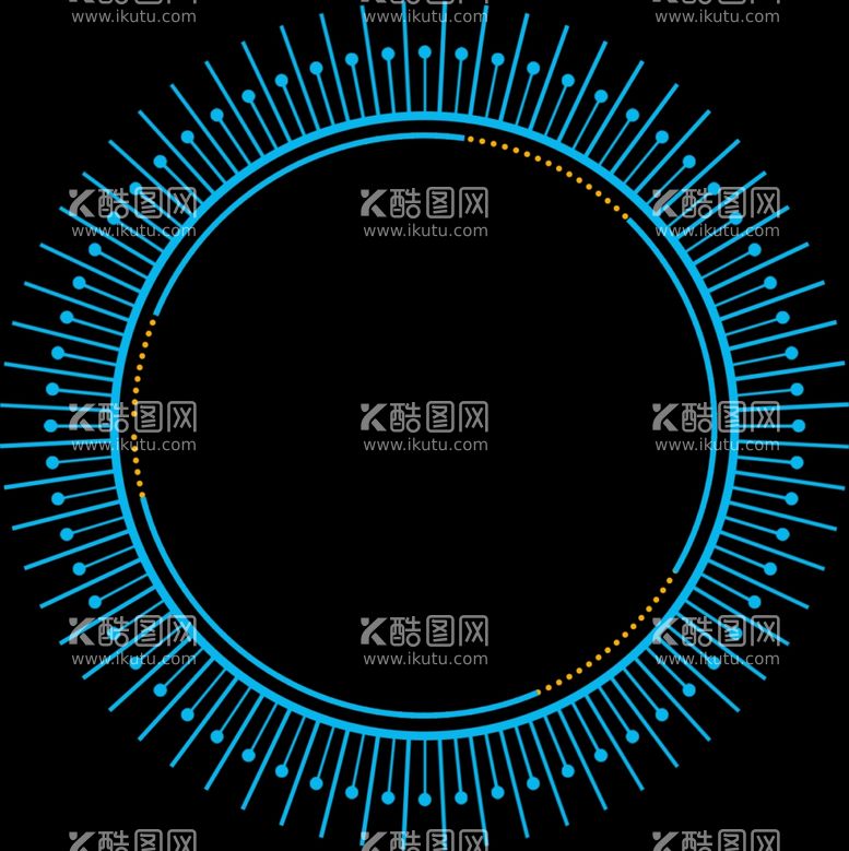 编号：52634911290328514388【酷图网】源文件下载-科技边框