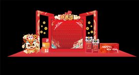 美陈布置许愿墙