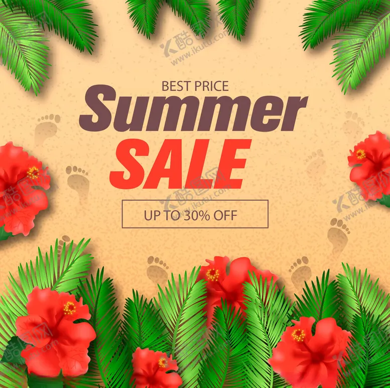 编号：29482612312109162428【酷图网】源文件下载-夏日促销海报