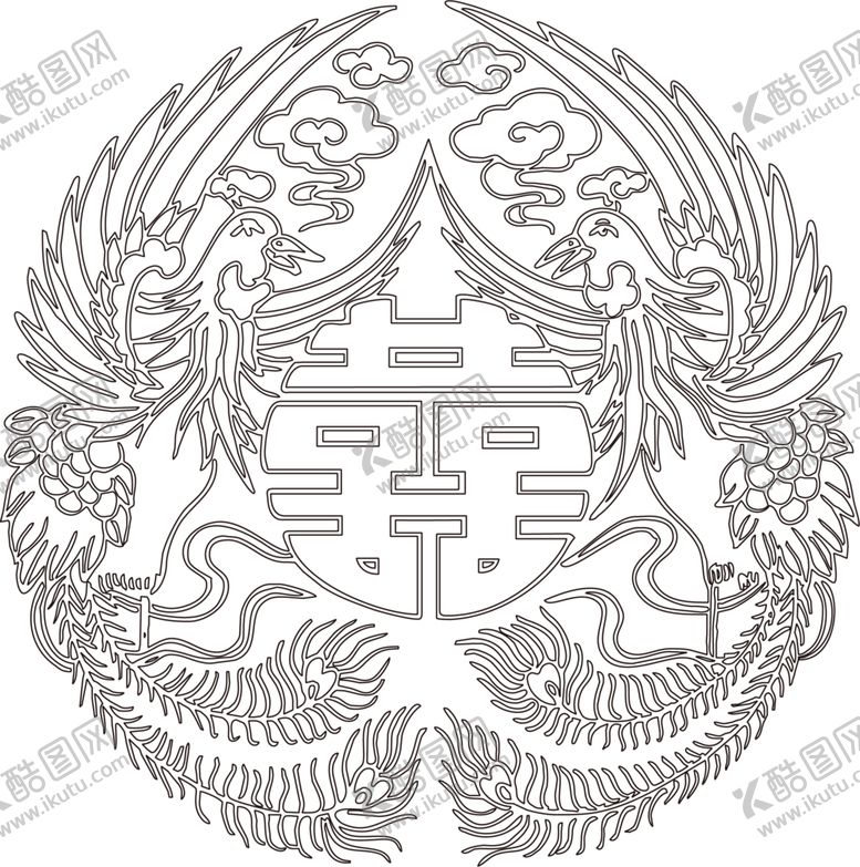 编号：76872204060034046001【酷图网】源文件下载-双喜