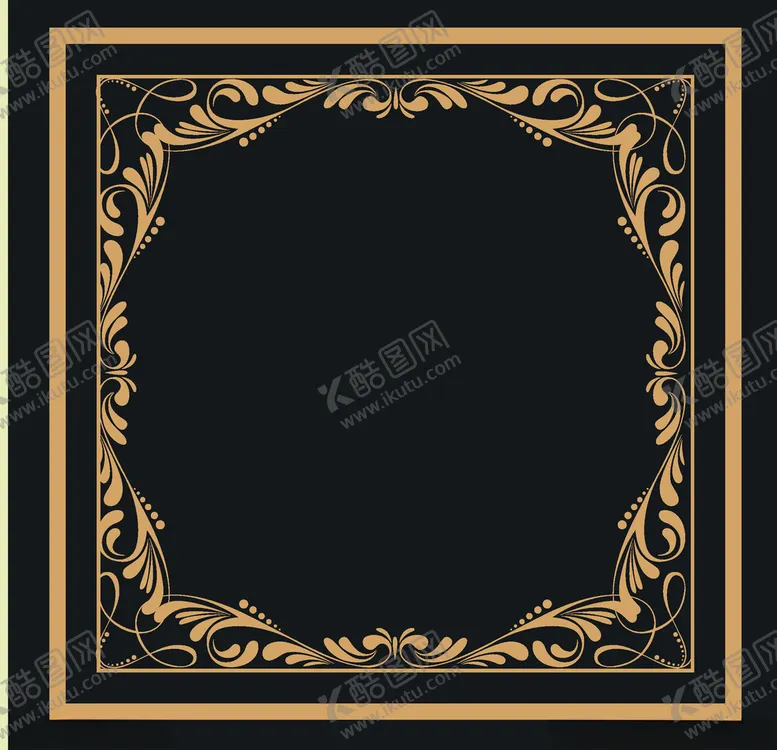 编号：50932710290304281819【酷图网】源文件下载-复古边框