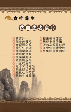 贫血普及