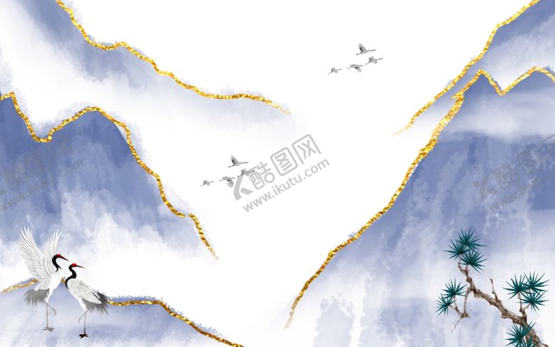 编号：34642402051738266975【酷图网】源文件下载-水墨山水背景