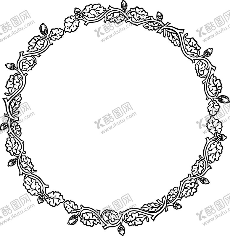 编号：19369211182001487588【酷图网】源文件下载-优质复古框架矢量素材