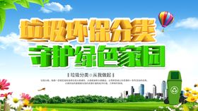 垃圾分类环保海报