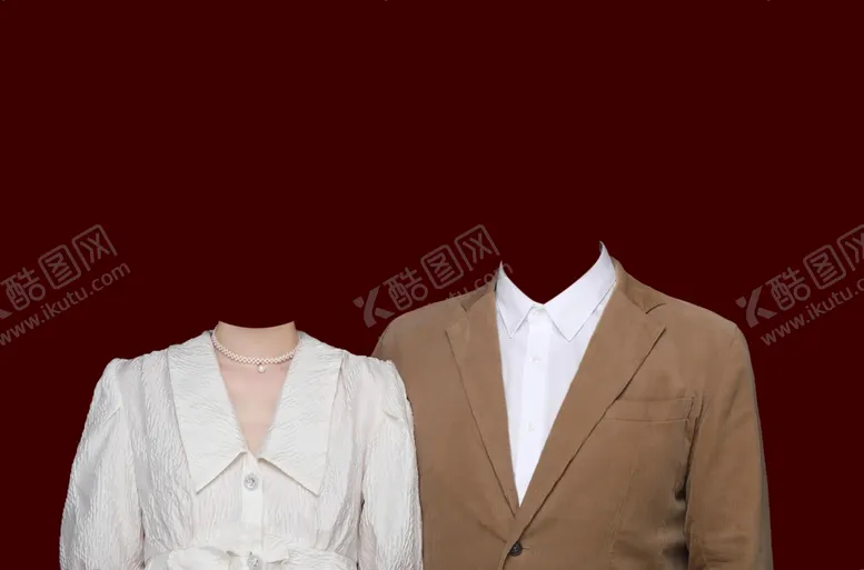 编号：23391401290519504221【酷图网】源文件下载-传统结婚证件照