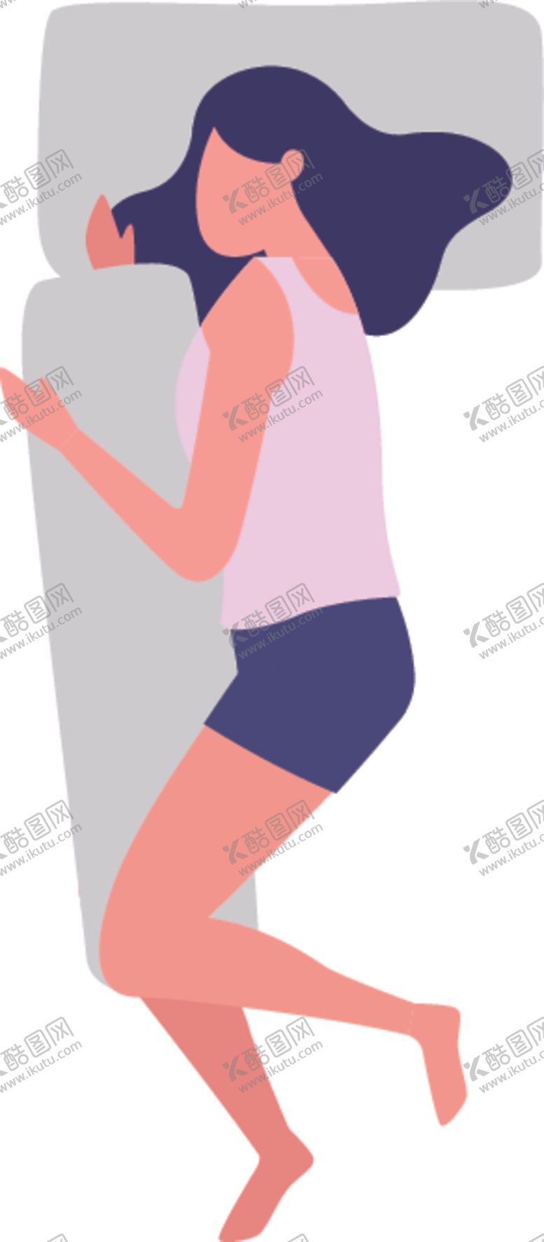 编号：79899104301529524292【酷图网】源文件下载-睡觉姿势