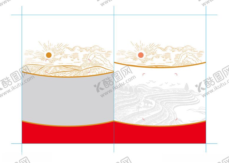 编号：91771304040722121381【酷图网】源文件下载-面粉面条包装袋设计