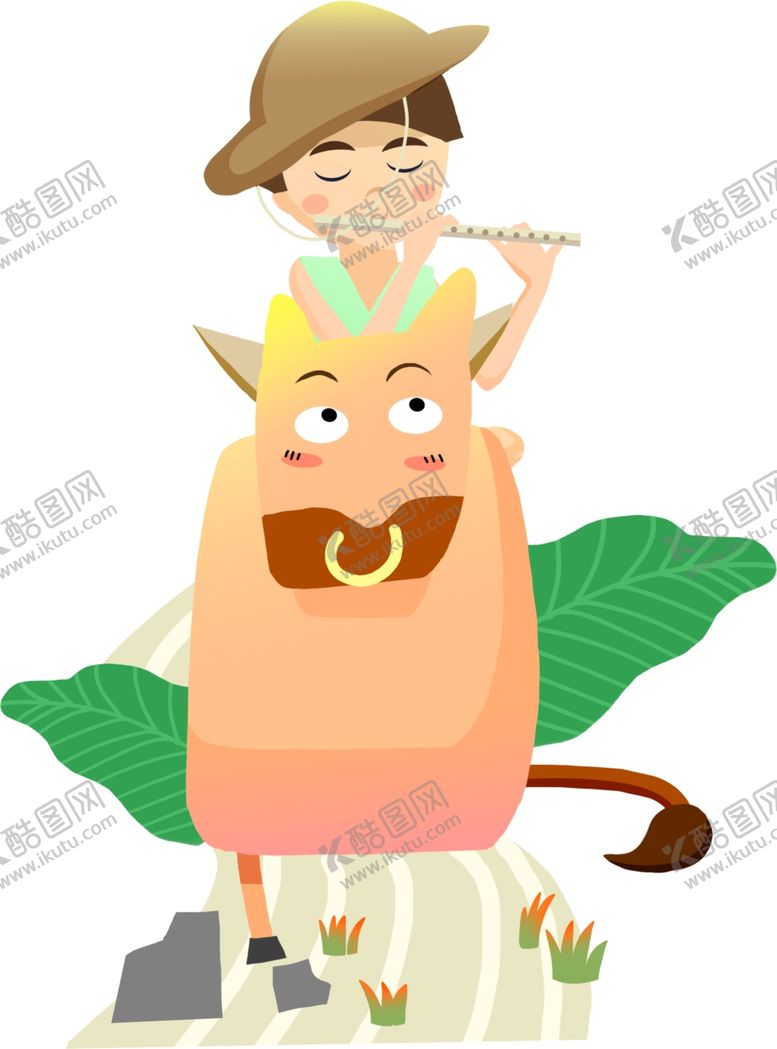 编号：64154505092307541362【酷图网】源文件下载-卡通牛