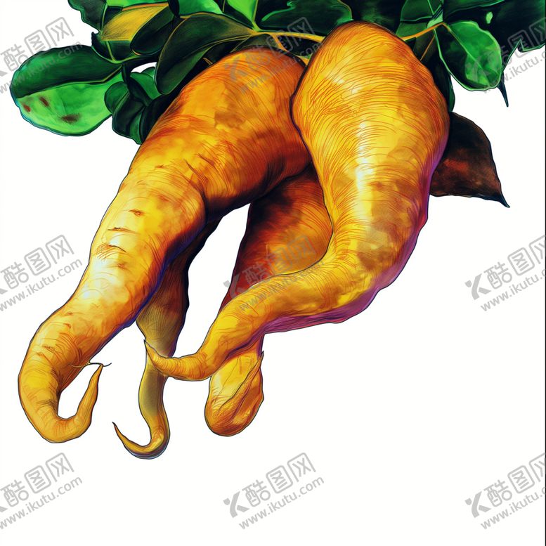 编号：98129702171054418236【酷图网】源文件下载-葛根插画