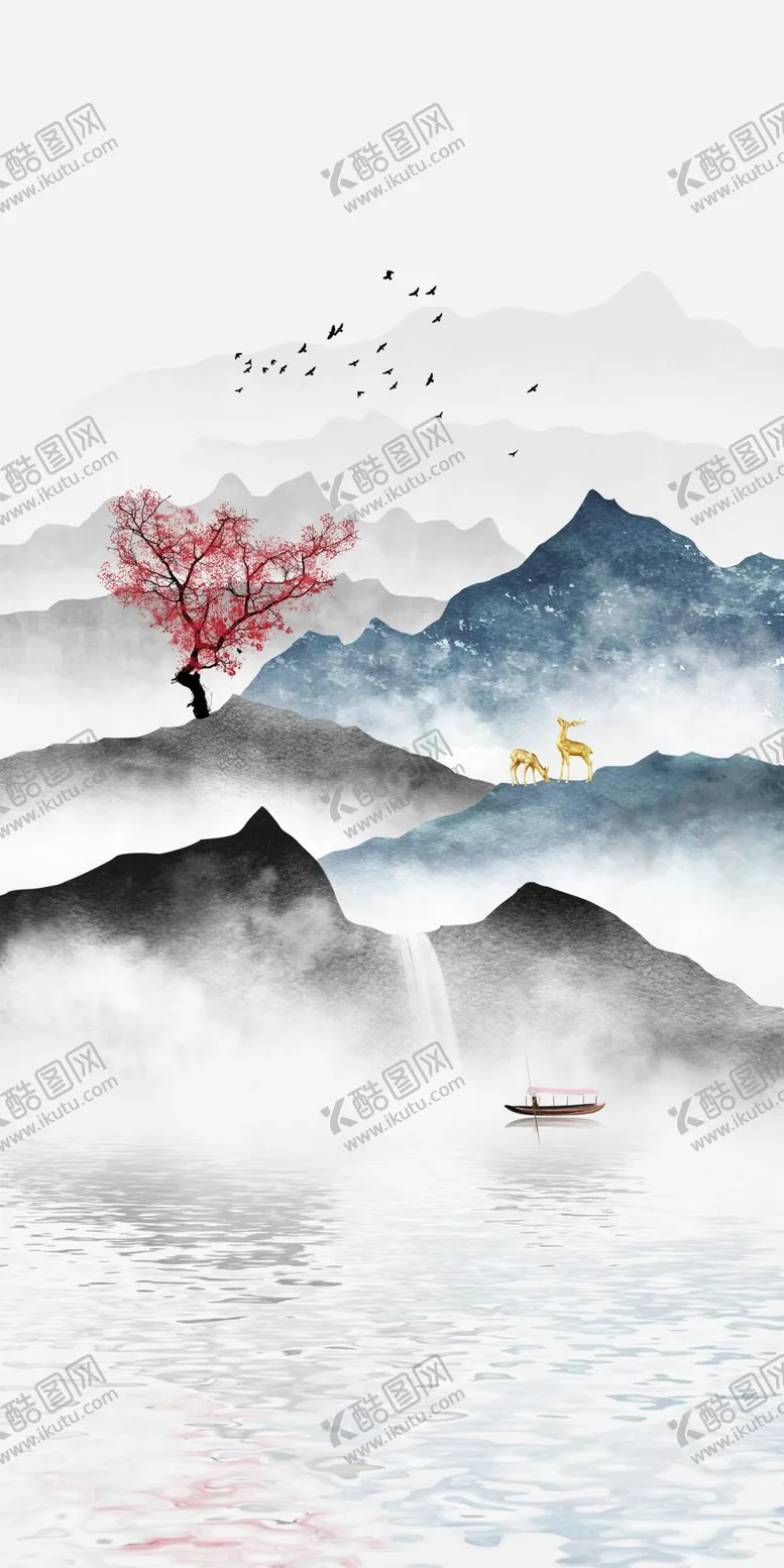 编号：99006812060303277768【酷图网】源文件下载-新中式玄关