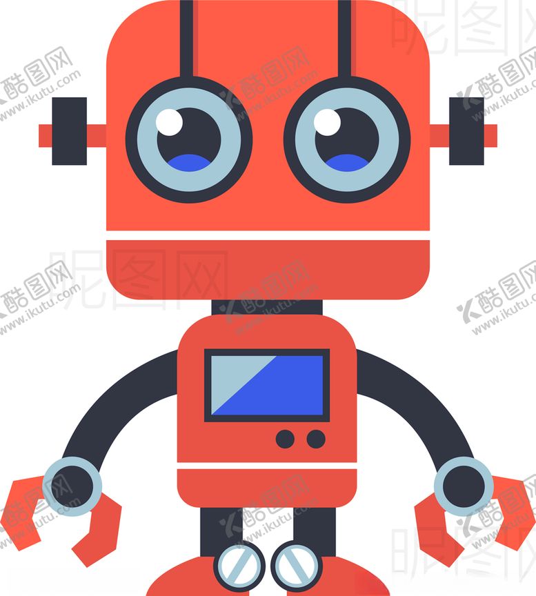 编号：11426509220210289814【酷图网】源文件下载-卡通机器人