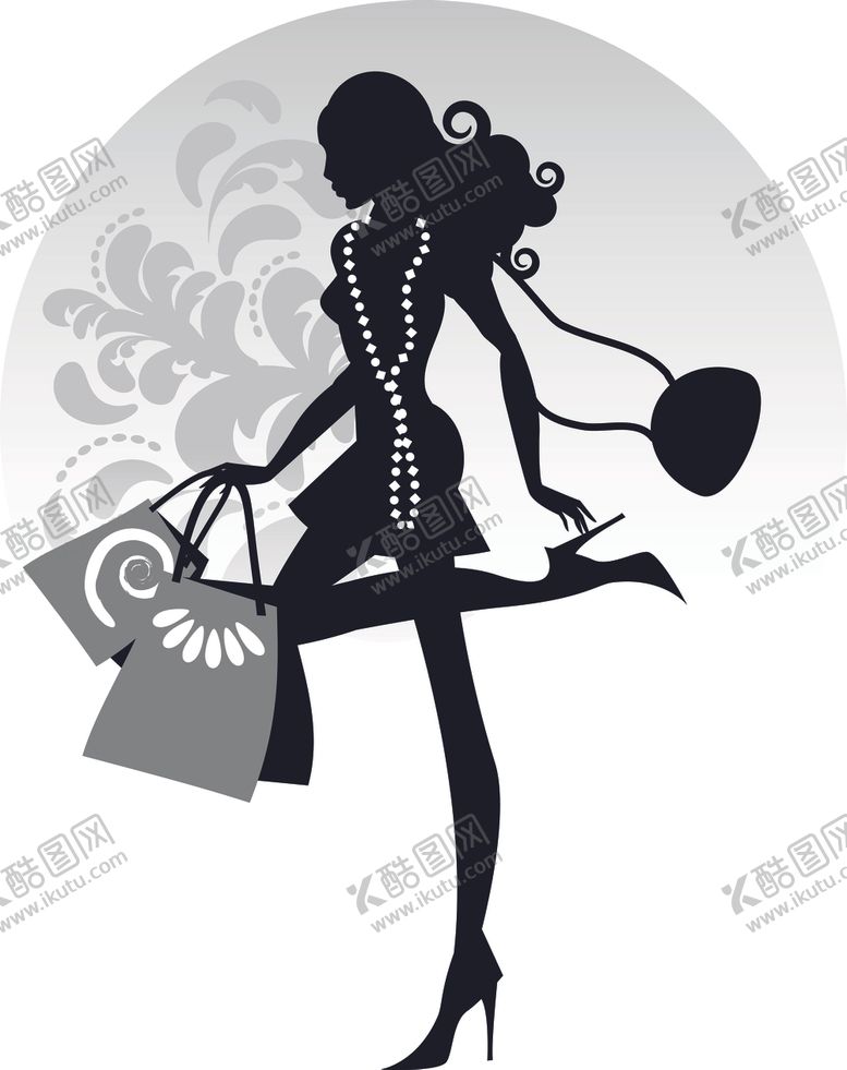 编号：18928704301522356036【酷图网】源文件下载-时尚购物女人