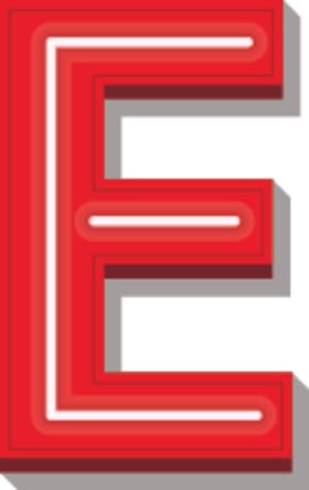 字母E