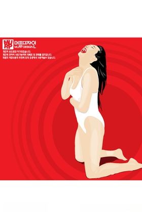 希腊女性矢量素材