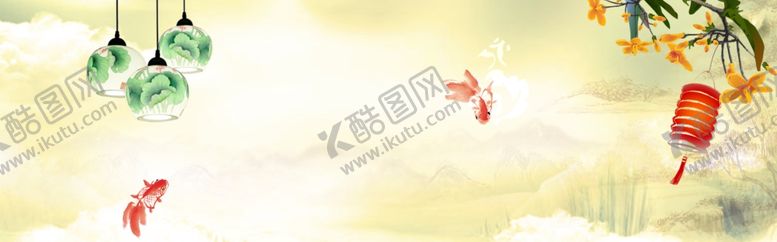 编号：47965806152022304187【酷图网】源文件下载-金鱼灯笼
