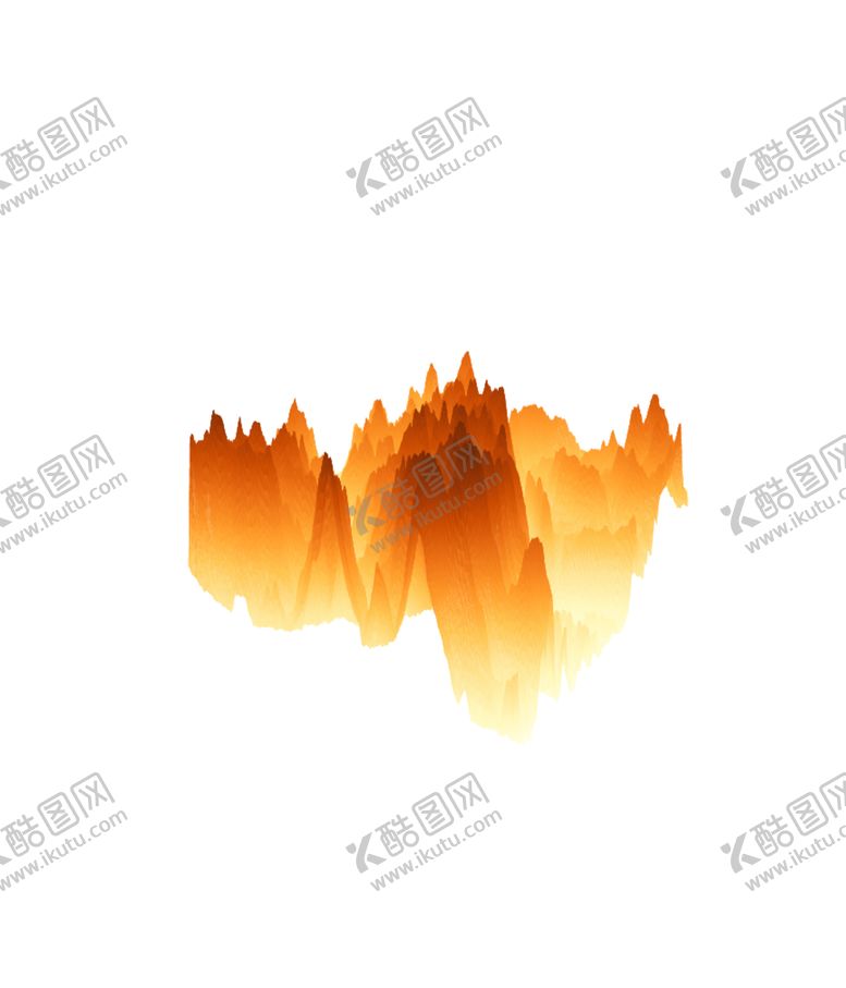 编号：12912504280219207918【酷图网】源文件下载-抽象山峰