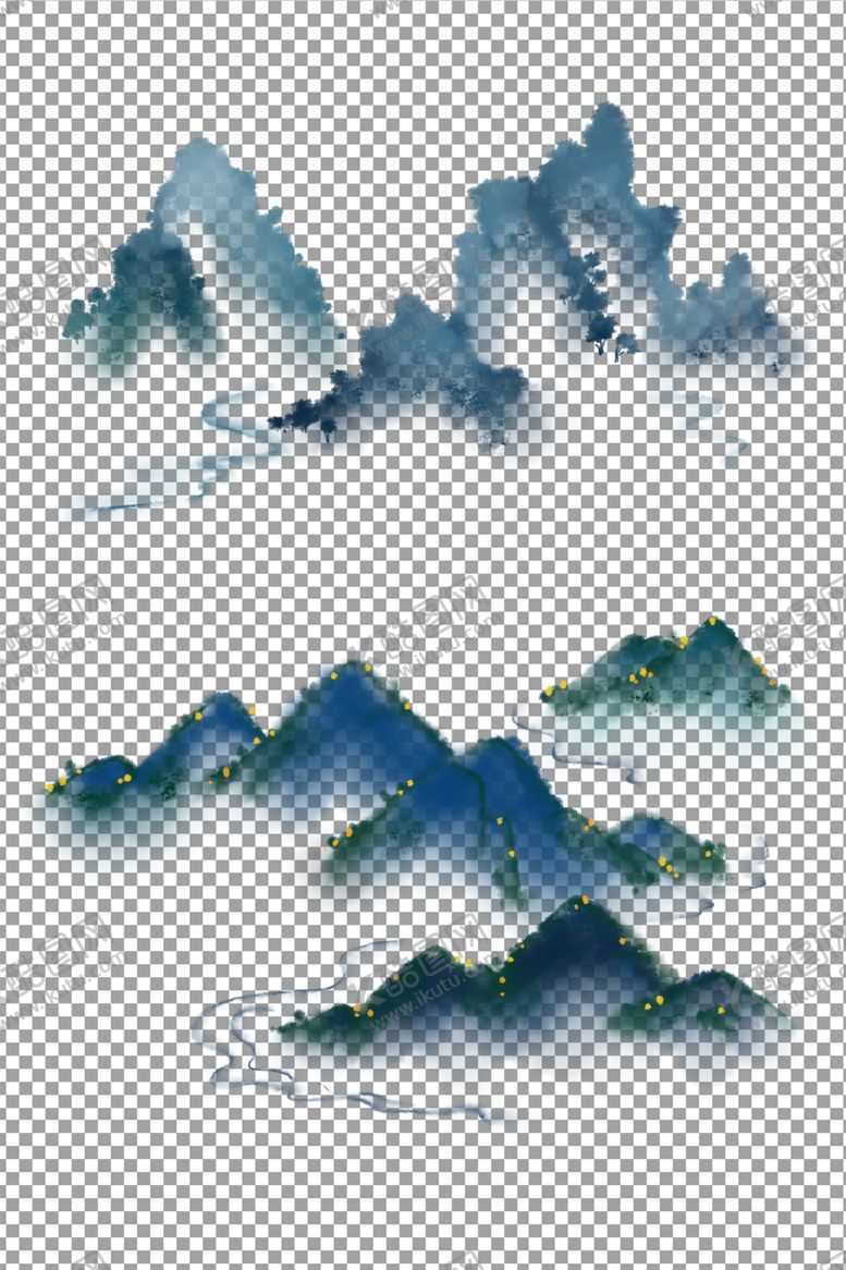 编号：76228309210022574027【酷图网】源文件下载-中国风山水水墨画