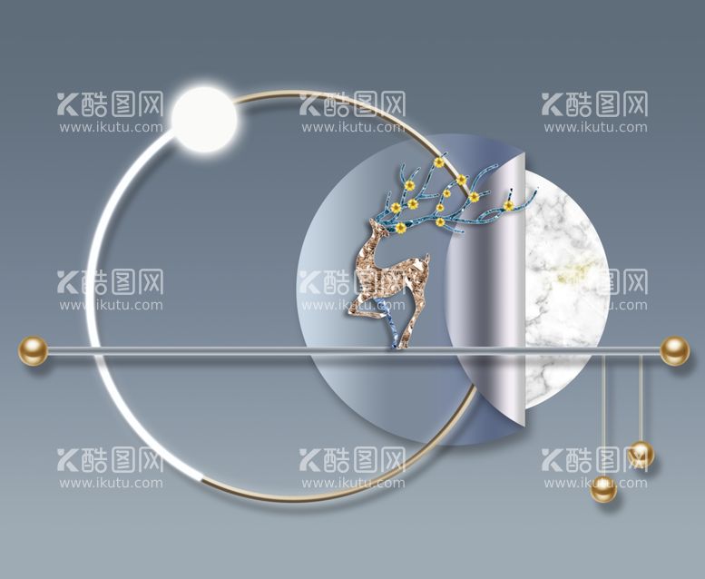 编号：82290612301554351623【酷图网】源文件下载-中式家居装饰画图片