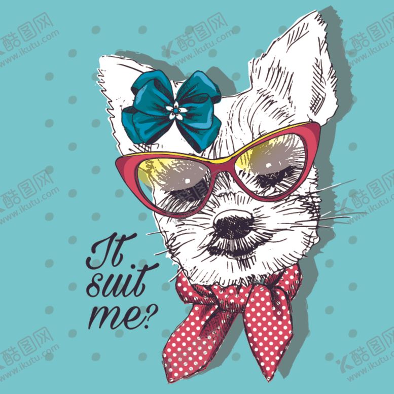 编号：82511409180023268109【酷图网】源文件下载-卡通小狗