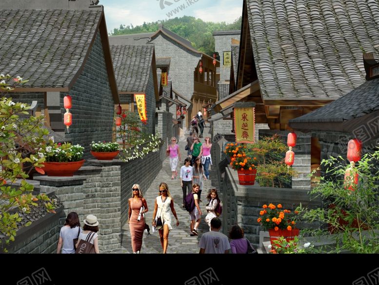 编号：14706509162314023483【酷图网】源文件下载-景观后期效果图