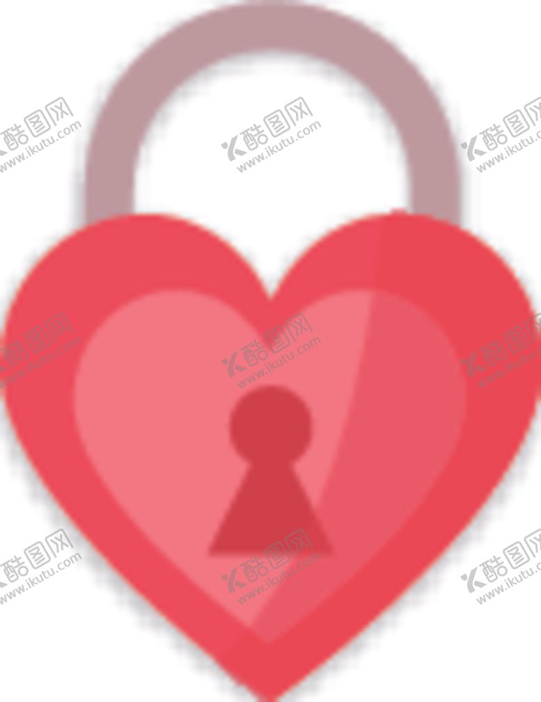 编号：62791707021839488479【酷图网】源文件下载-爱心锁