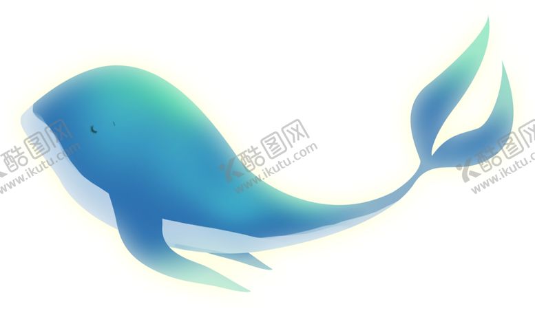 编号：46869710010741553800【酷图网】源文件下载-鲸鱼插画卡通可爱背景素材