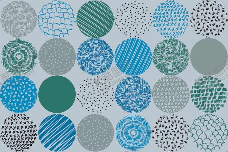 编号：87885109131955353950【酷图网】源文件下载-圆形创意花纹设计